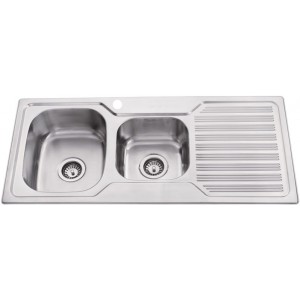 Eden 1 & 3/4 Bowl Single Drainer Sink 1080